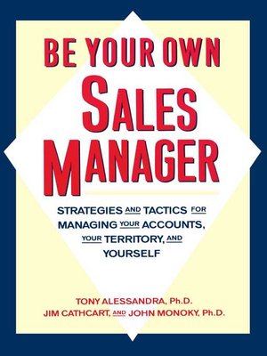 cover image of Be Your Own Sales Manager